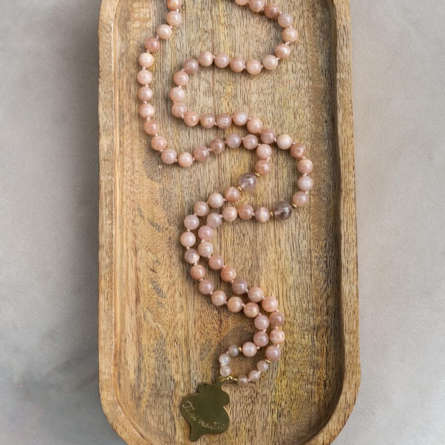 Ti Si Mantra Sunstone Mala + Bracelet